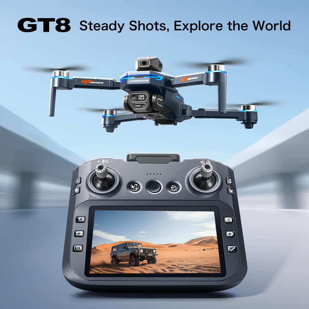 Drone Controller Screen - Drone aéreo para evitar obstáculos GT8