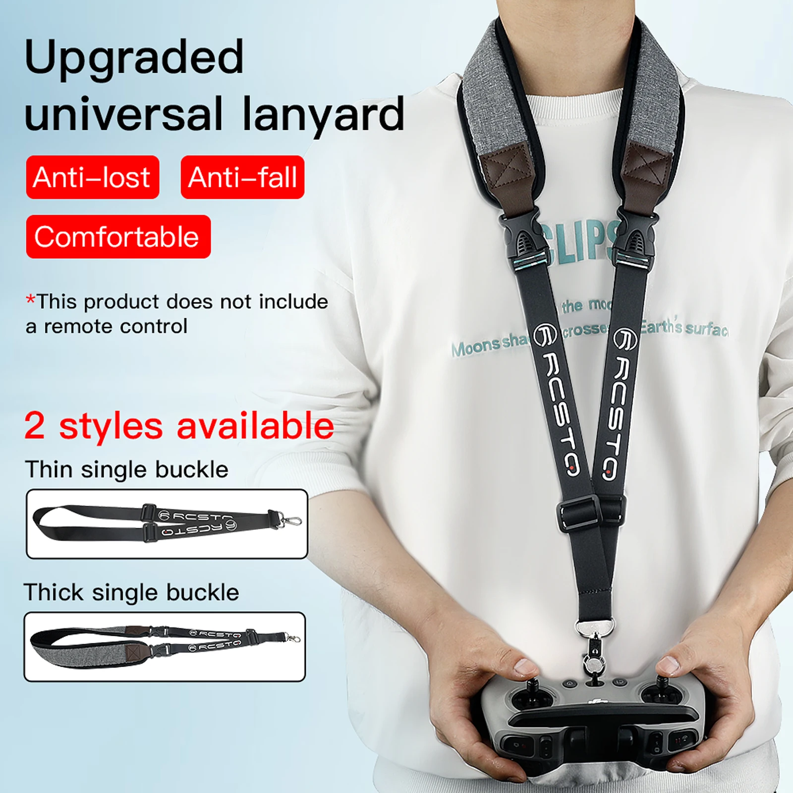 Para dji avata drone cordão pe - Drone Remote Controller Lanyard avaliação e preço